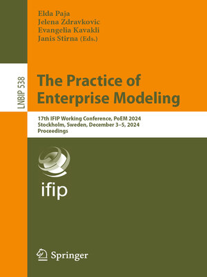 cover image of The Practice of Enterprise Modeling